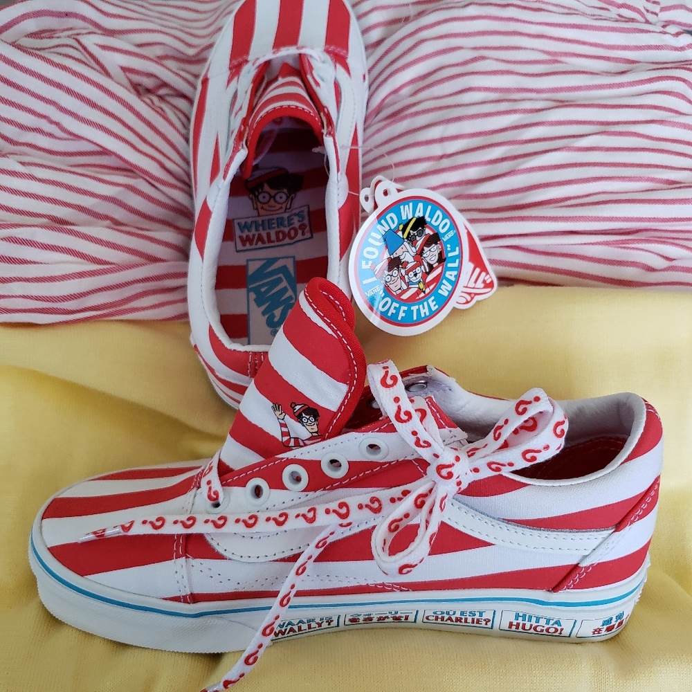 Vans❓Where's Waldo❓International Stripes - Picture 2 of 3
